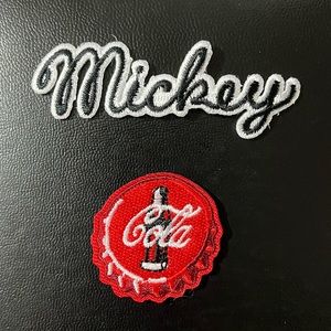 Iron patches / Mickey Mouse & Coca-Cola